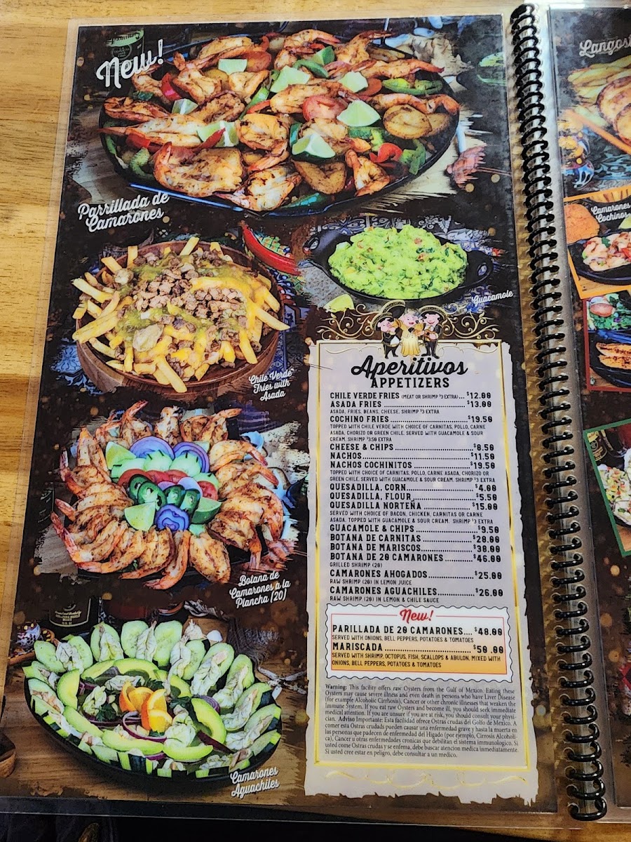 Los Tres Cochinitos Menu - Image 2